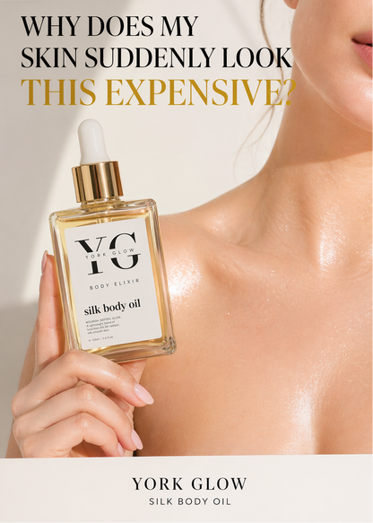 York Glow™ Silk Body Oil | Luxury Body Elixir