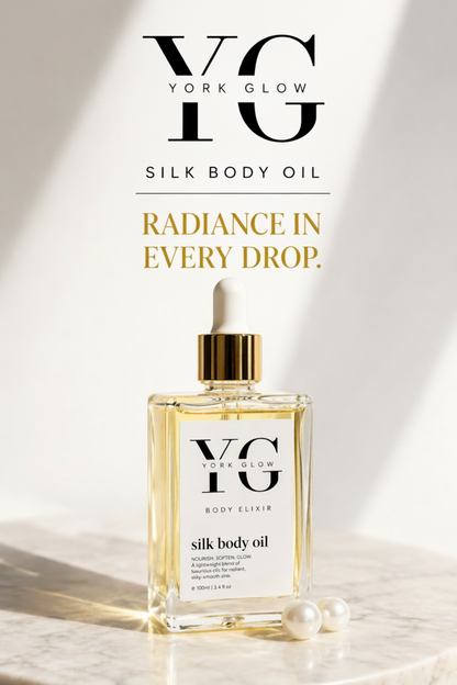 York Glow™ Silk Body Oil | Luxury Body Elixir