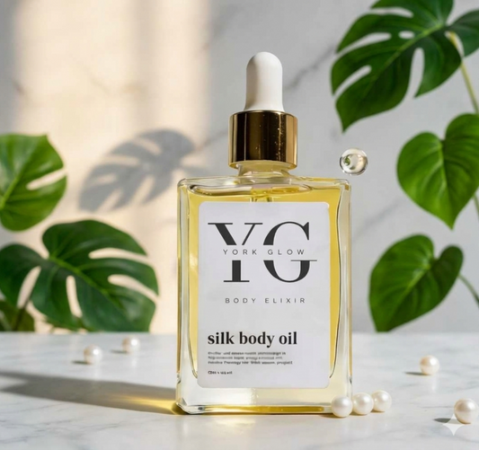 York Glow™ Silk Body Oil | Luxury Body Elixir