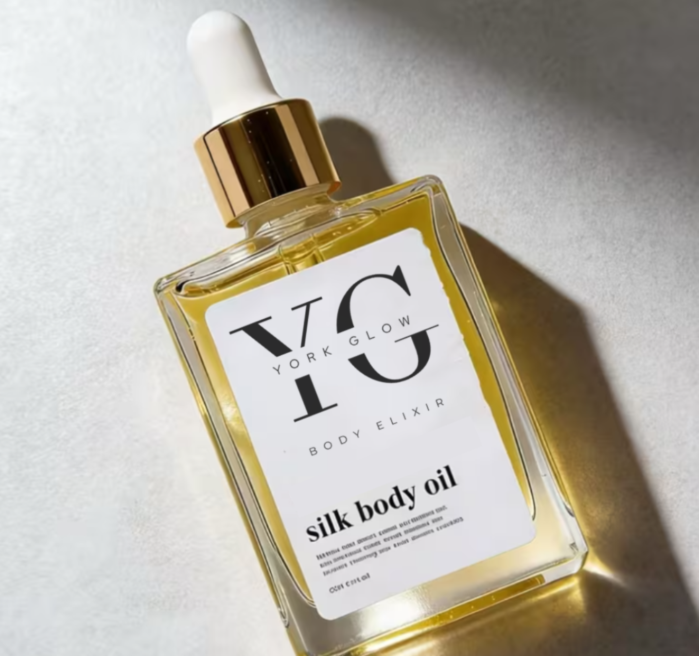 York Glow™ Silk Body Oil | Luxury Body Elixir