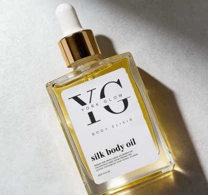 York Glow™ Silk Body Oil | Luxury Body Elixir
